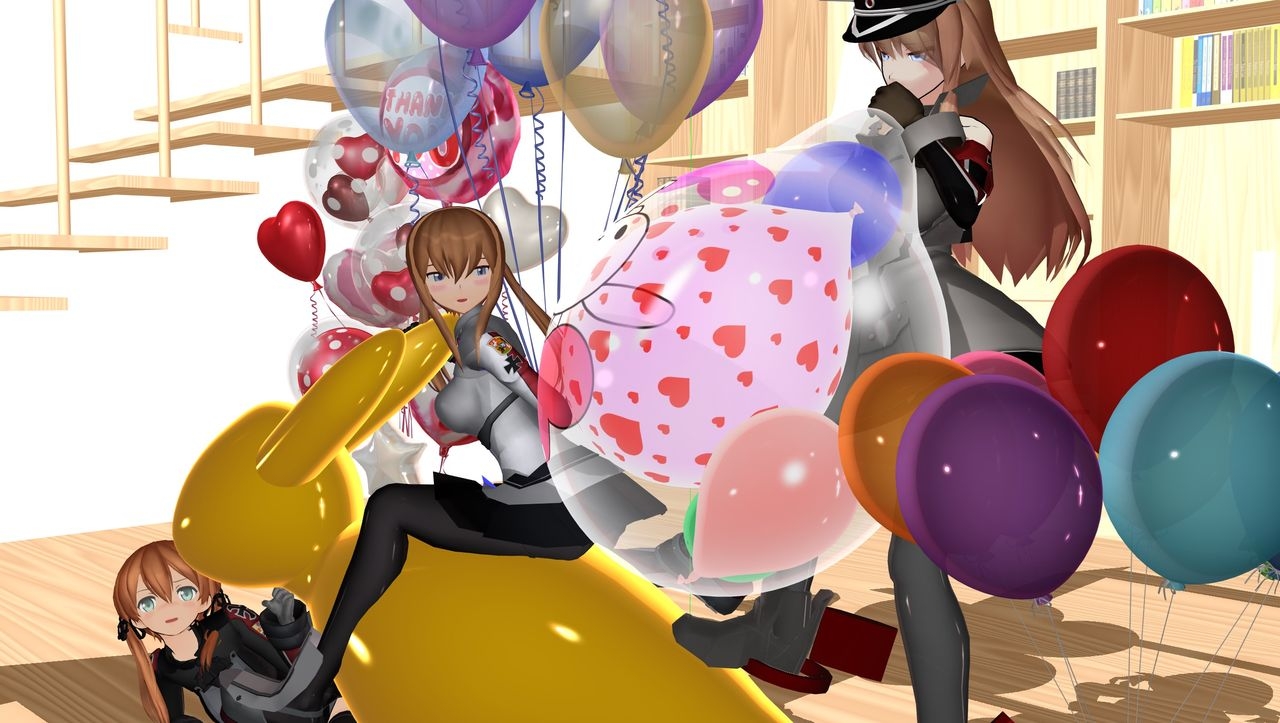 Pixiv User (風太@風船フェチ) Collection (Balloon/Looner)(MMD) 240