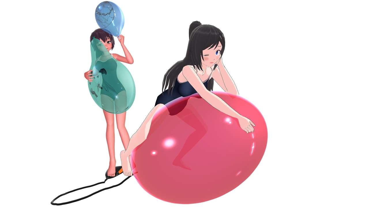 Pixiv User (風太@風船フェチ) Collection (Balloon/Looner)(MMD) 250