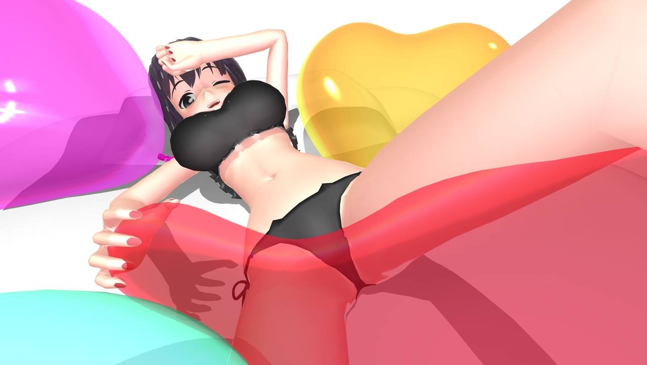 Pixiv User (風太@風船フェチ) Collection (Balloon/Looner)(MMD) 270