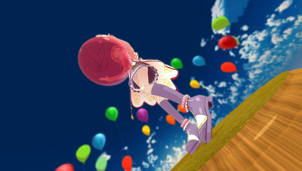 Pixiv User (風太@風船フェチ) Collection (Balloon/Looner)(MMD) 54