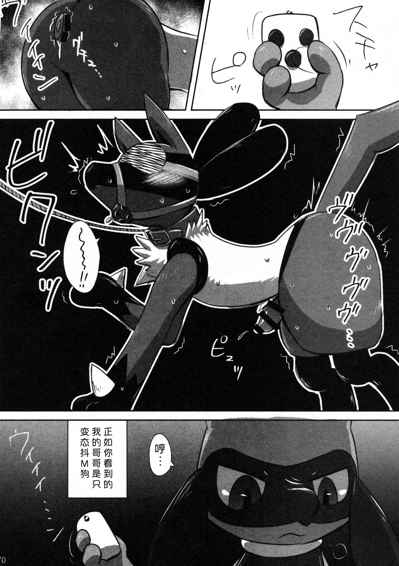 (C92) [Odoshiro Canvas(Kurohane Karasu)] Hadou Friends | 波导朋友 (Pokémon) [Chinese] [尾窝汉化组] 68