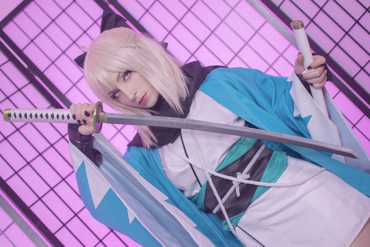 Shiro Kitsune - Okita Shouji 0