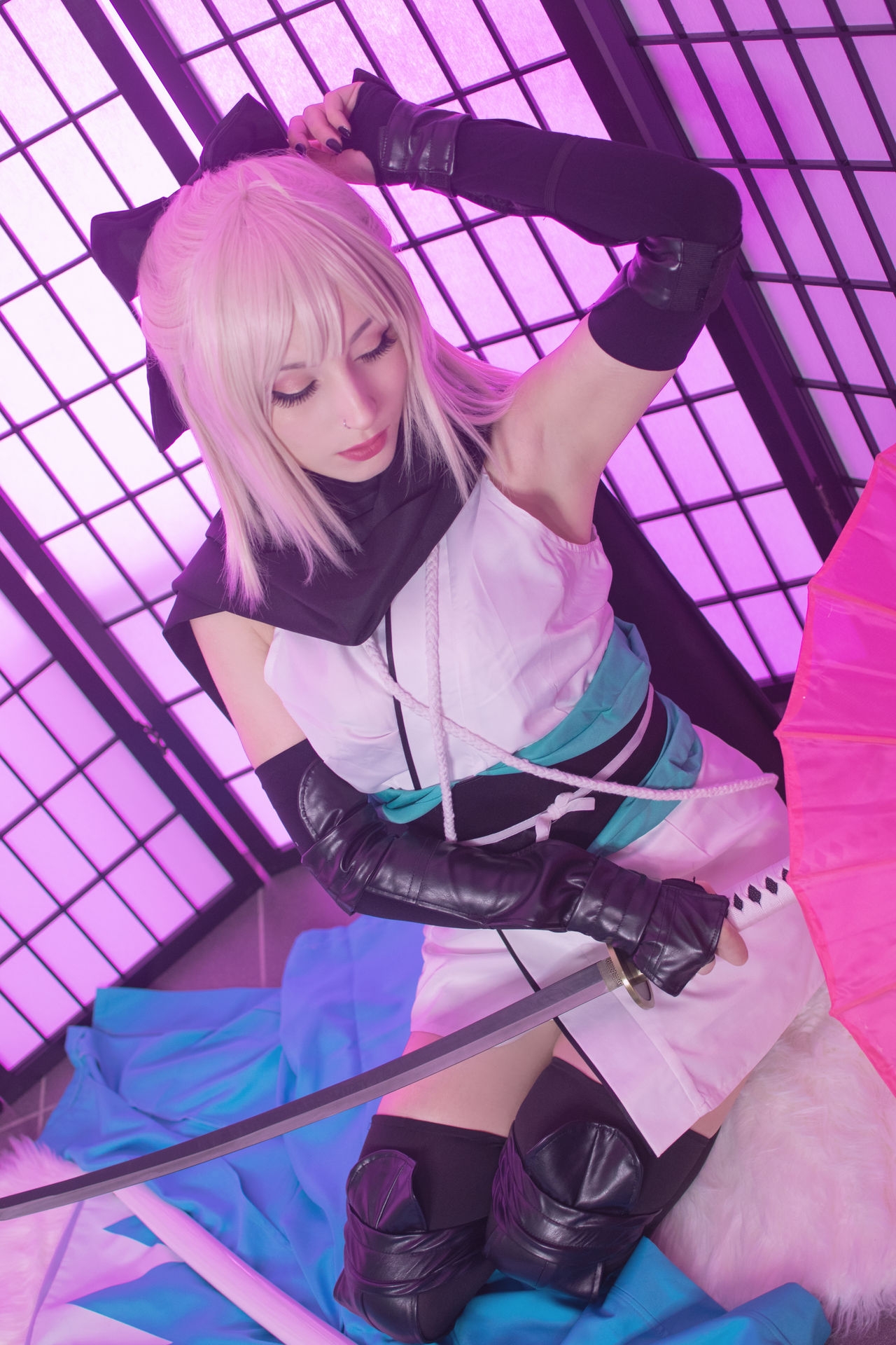 Shiro Kitsune - Okita Shouji 9