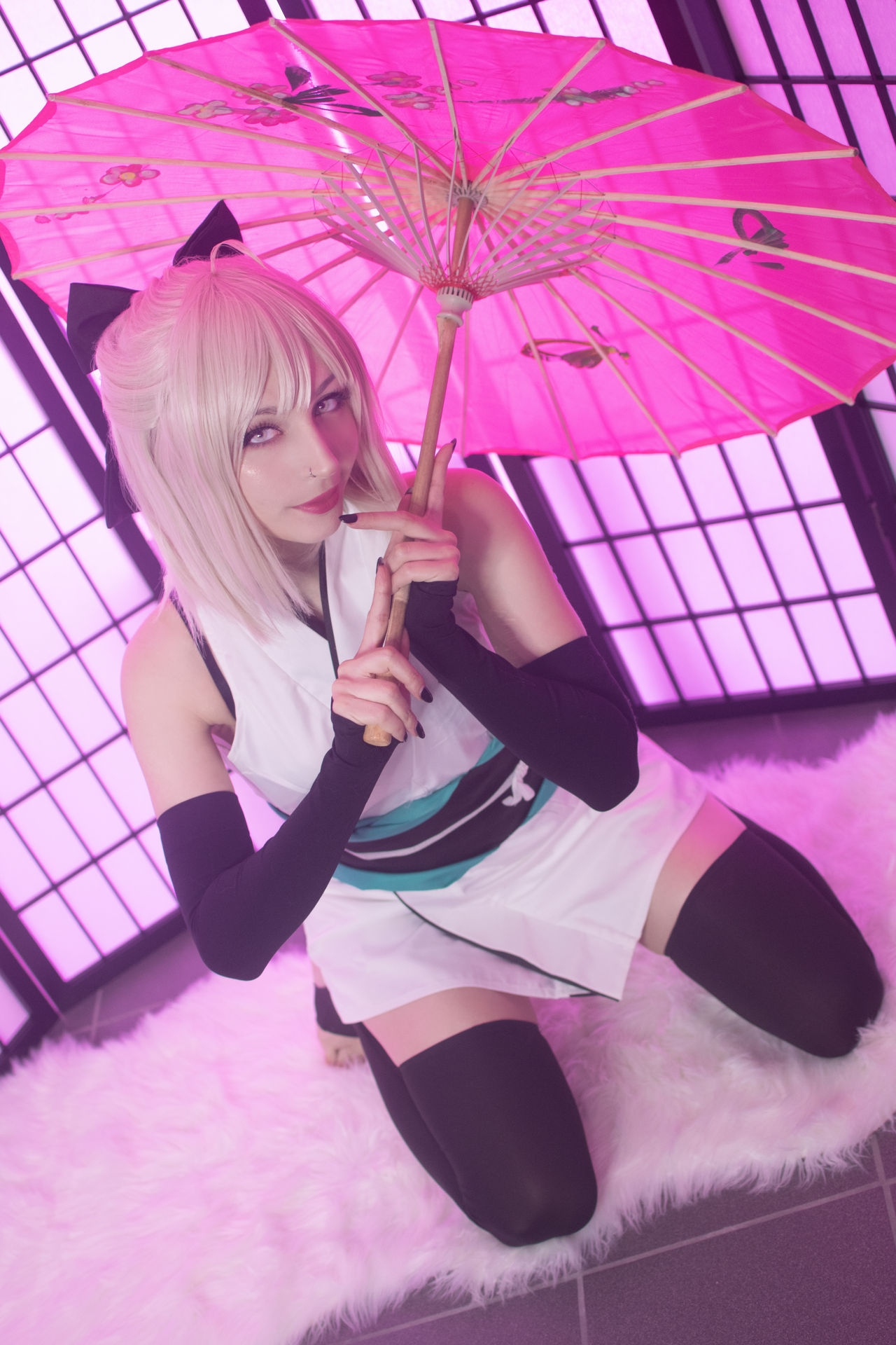 Shiro Kitsune - Okita Shouji 14