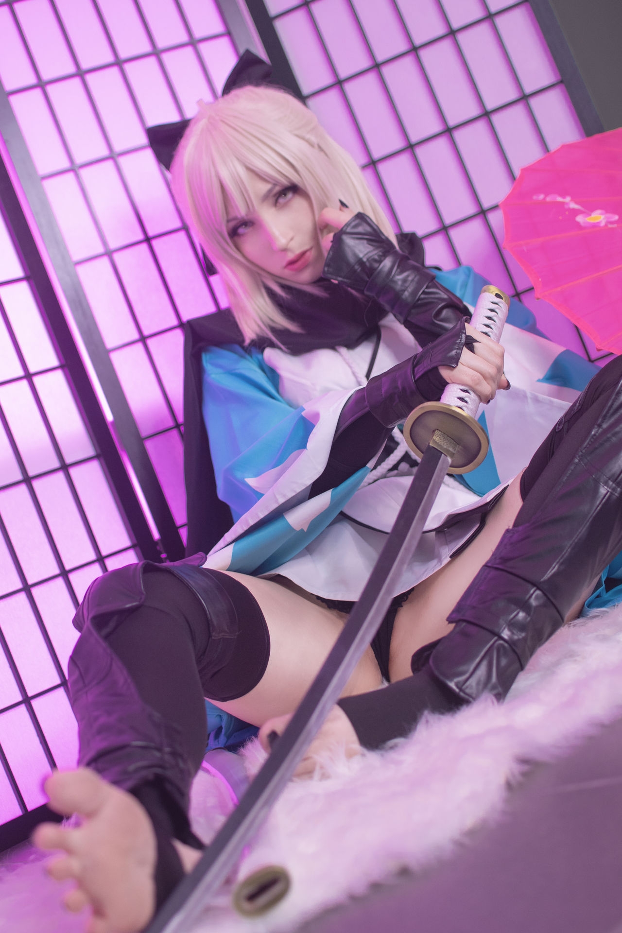 Shiro Kitsune - Okita Shouji 6