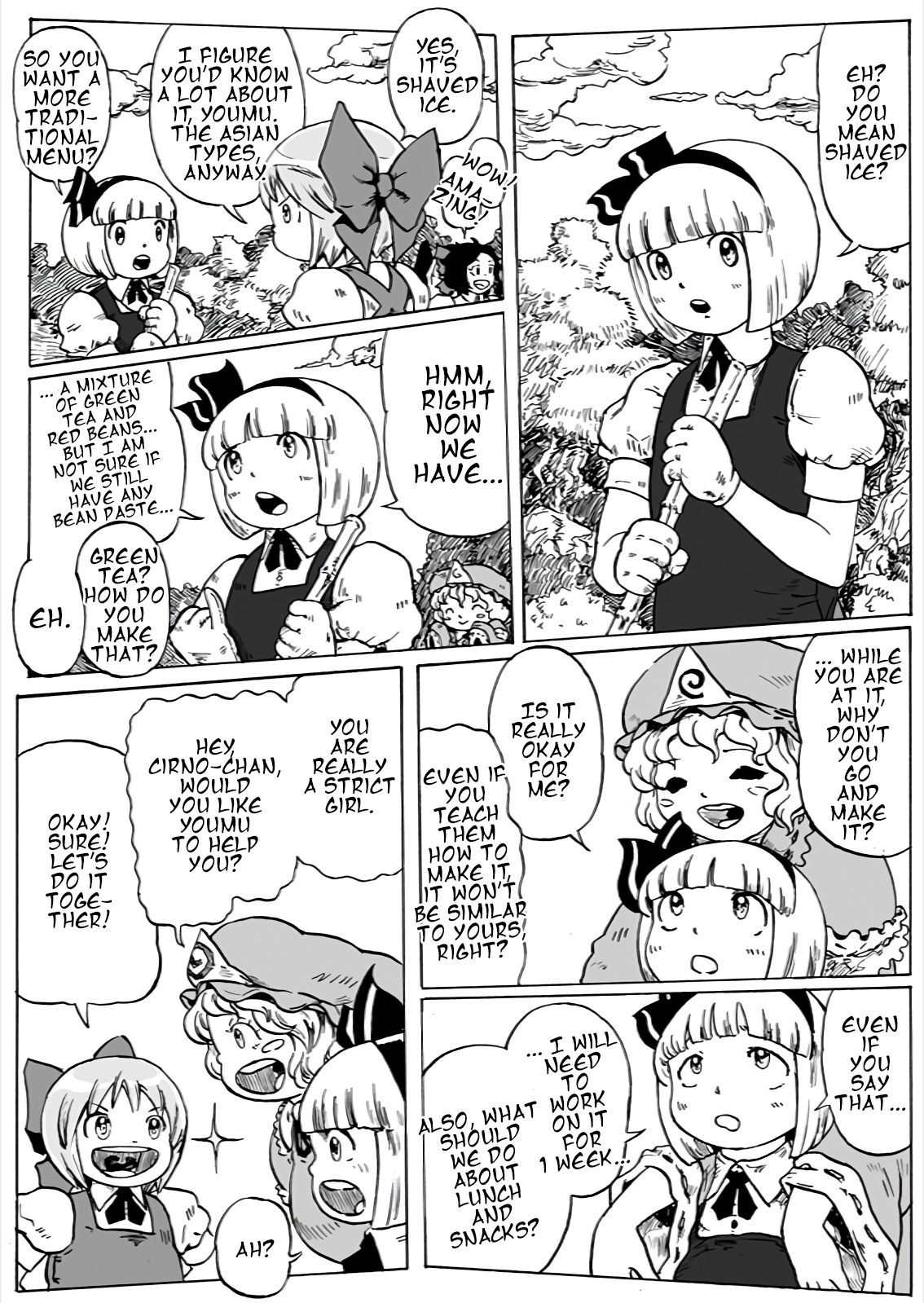 [YSYSTUDIO ((YsY)s)] Cirno Tenchou | Cirno the Stall Manager (Touhou Project) [English] [Digital] 28