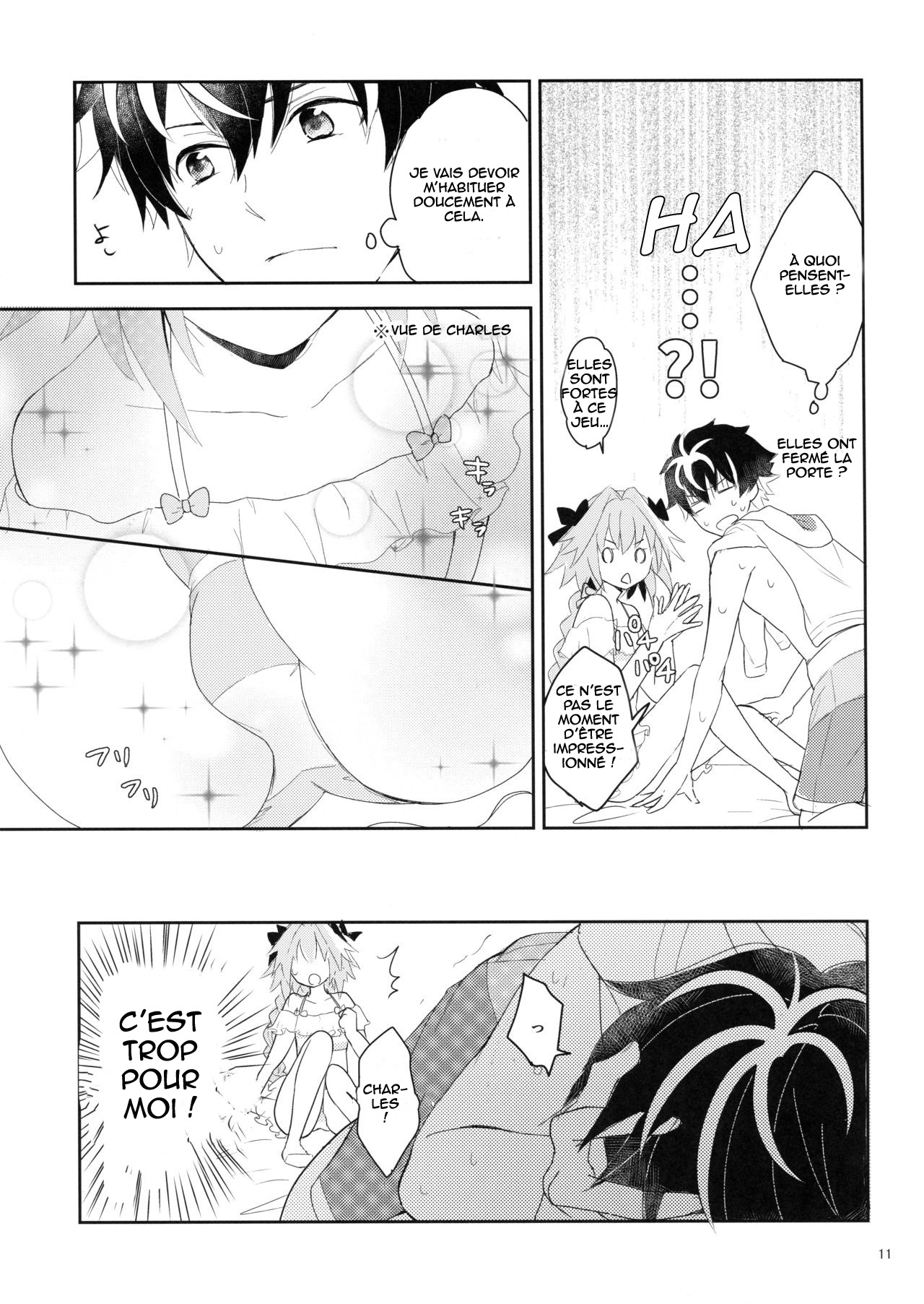 (C95) [kirscherise (Yoshiizumi Hana)] Kirafuri Swimsuit (Fate/Extella Link) [French] 9