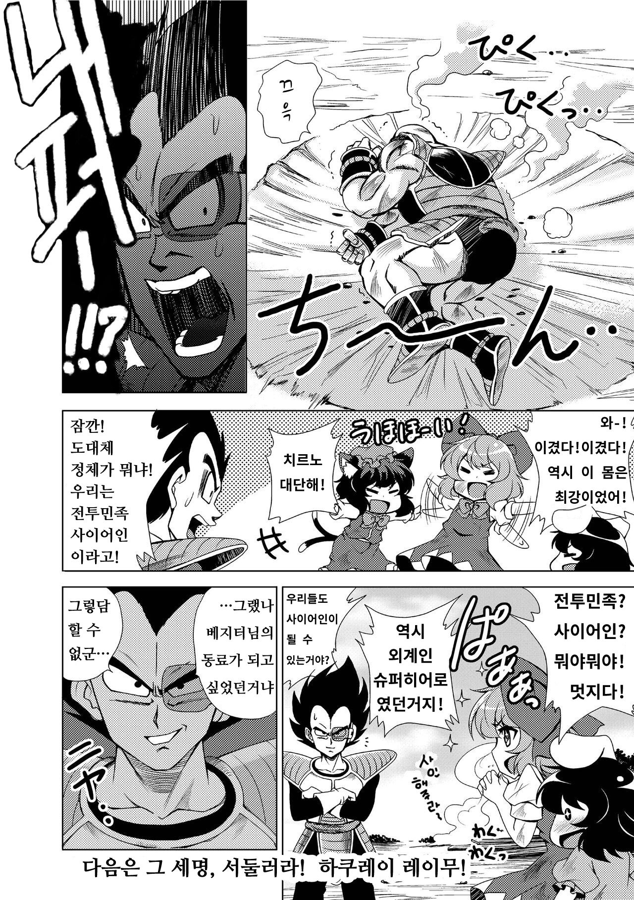 [Saipin (ABBEY)] Dragon Ball (9) Saiyajin Gensoukyou Iri! no Maki (Touhou Project, Dragon Ball Z) [Korean] [Digital] 6