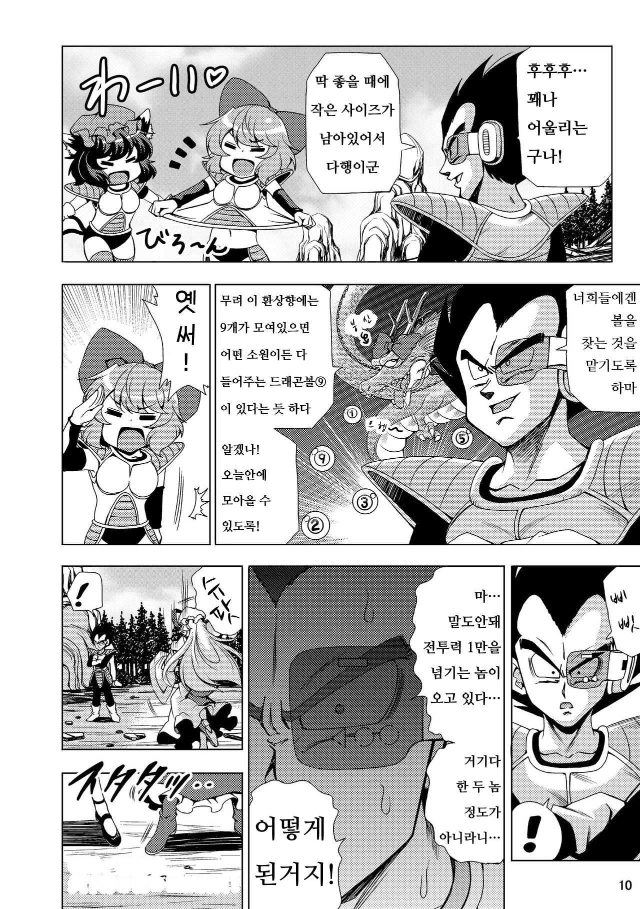 [Saipin (ABBEY)] Dragon Ball (9) Saiyajin Gensoukyou Iri! no Maki (Touhou Project, Dragon Ball Z) [Korean] [Digital] 8