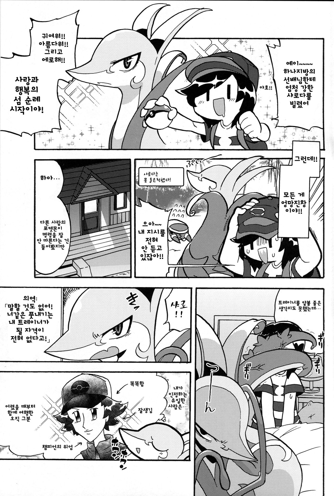 (C97) [Ika Guerrilla(Kageyama)] Otakaku Tomatta Anoko o Wakarase-tai | 비싸게 구는 그 녀석 조교하기 팀 (Pokémon) [Korean] 2
