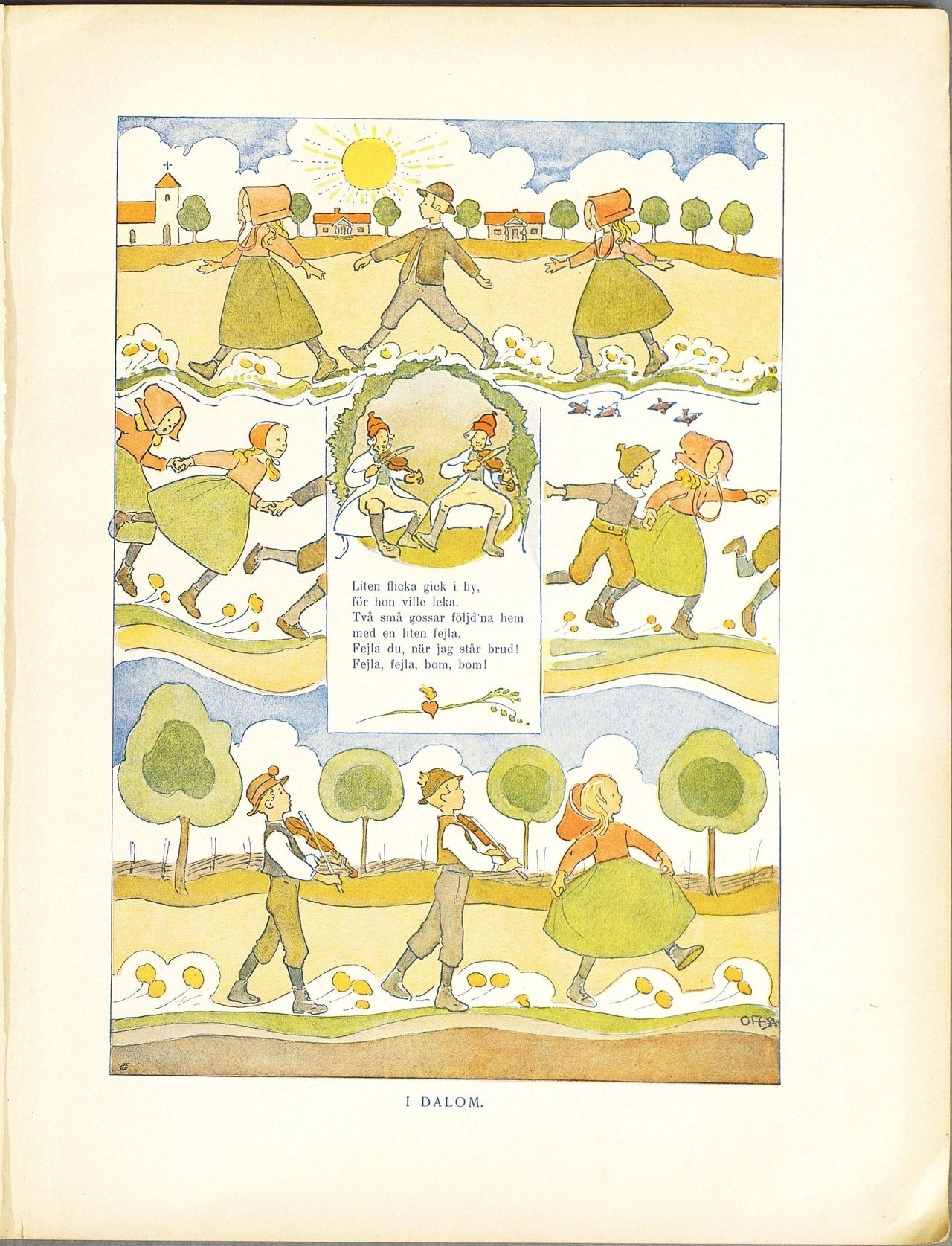 Project Runeberg, Nordic Authors／Ottilia Adelborg (1907), Bilderbok samlad ur Barntidningar (Swedish) 16
