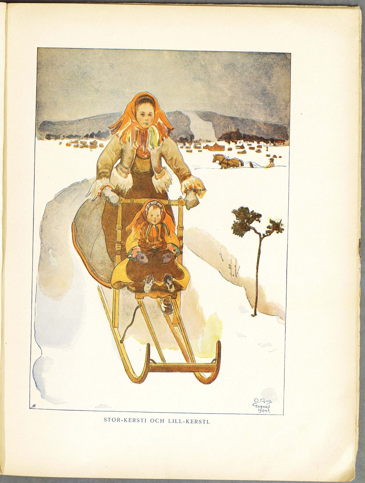 Project Runeberg, Nordic Authors／Ottilia Adelborg (1907), Bilderbok samlad ur Barntidningar (Swedish) 27