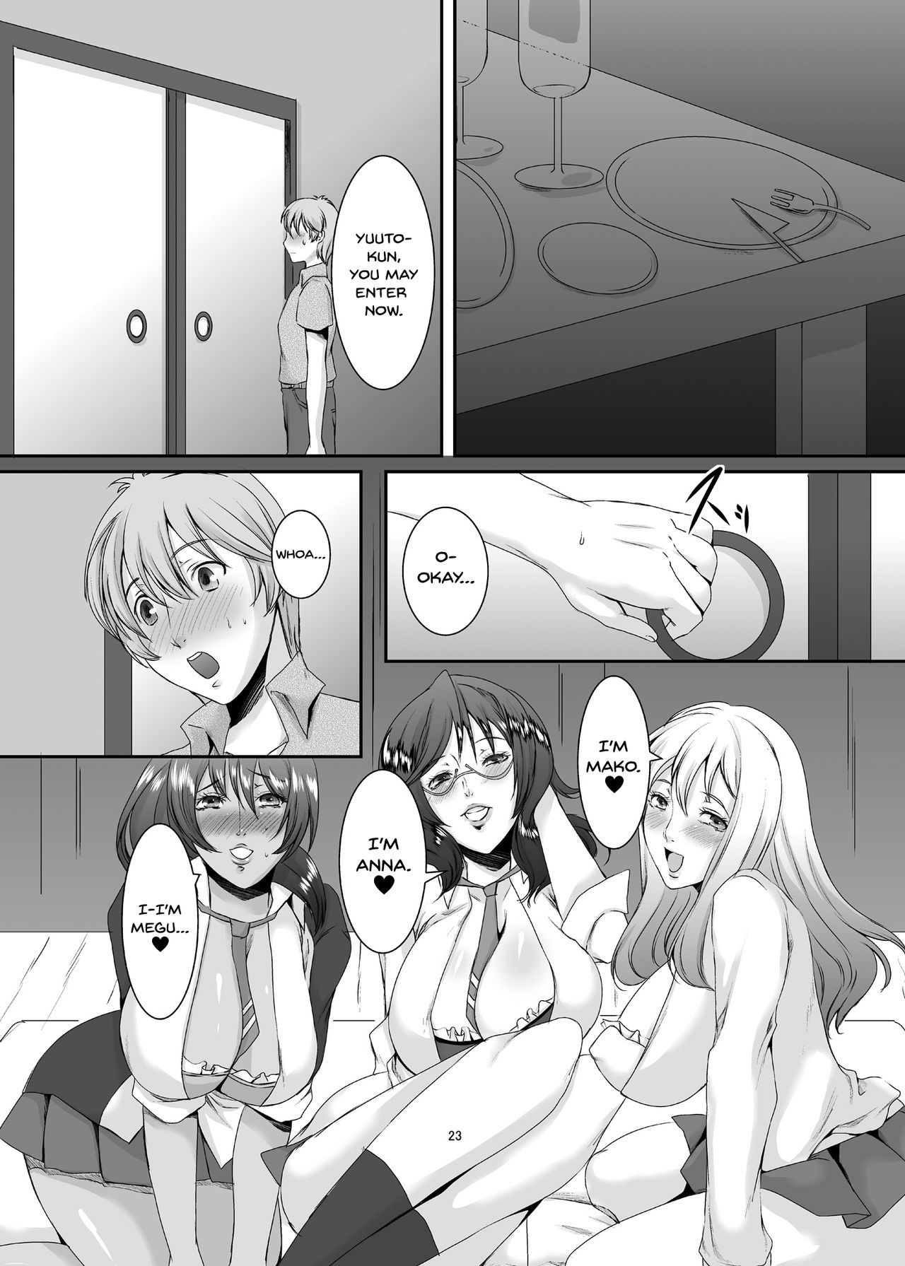 [Sprechchor (Eguchi Chibi)] Oku-sama wa Moto Yariman -Besluted- 3 | These Women Were Former Sluts -Besluted- 3 [English] [Doujins.com] [Digital] 23