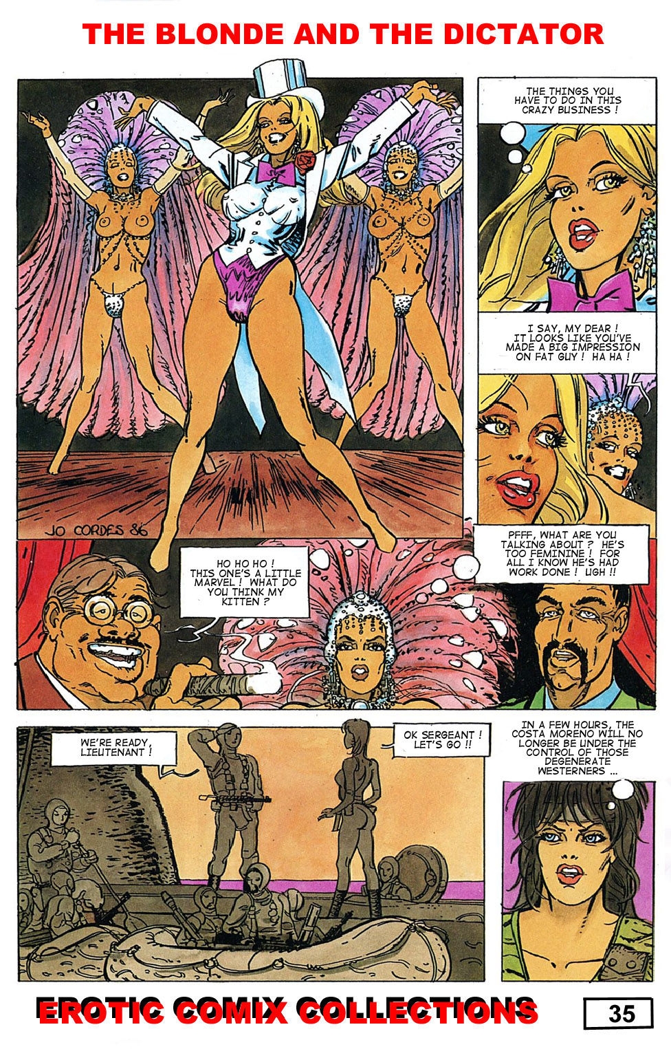 CHARLIE LOGAN #2 - THE BLONDE AND THE DICTATOR - A MALINVAUD TRANSLATION 36