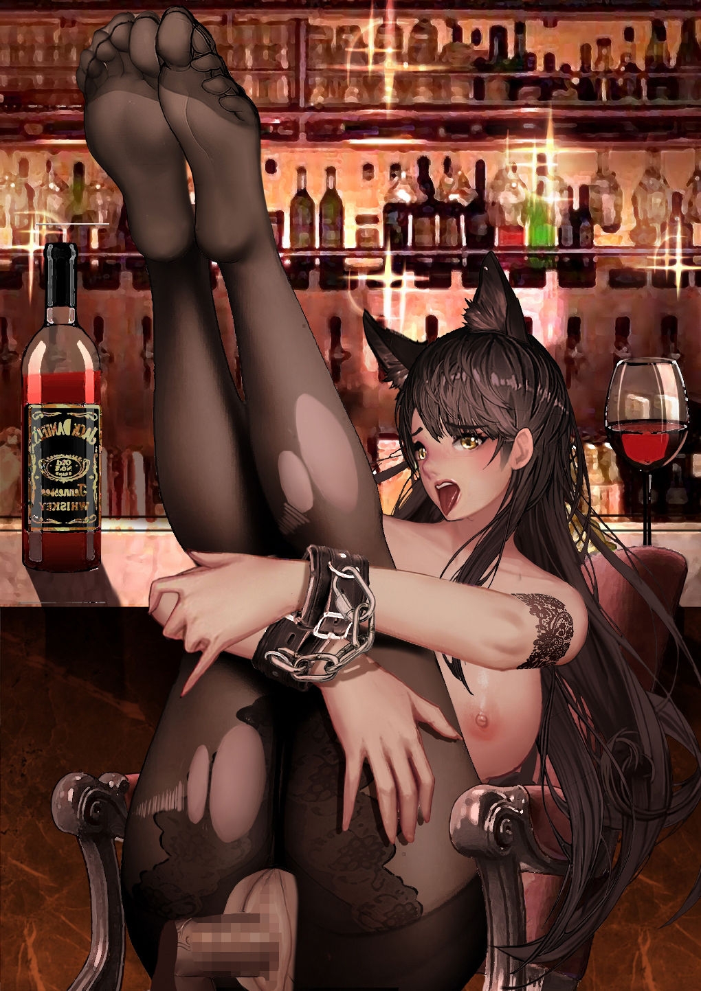 [-kudagu-] atago in the bar (Azur Lane) 12