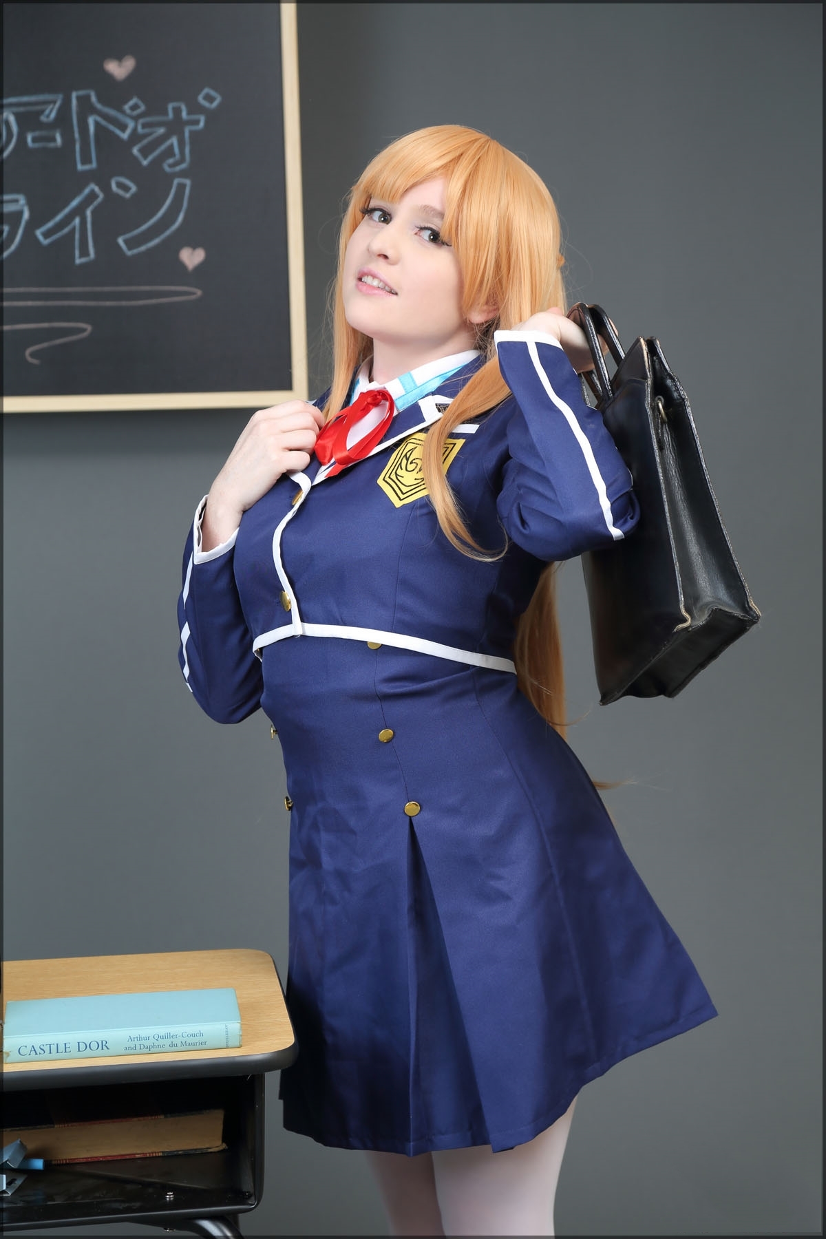 Foxy Cosplay - Yuuki Asuna Schoolgirl 1
