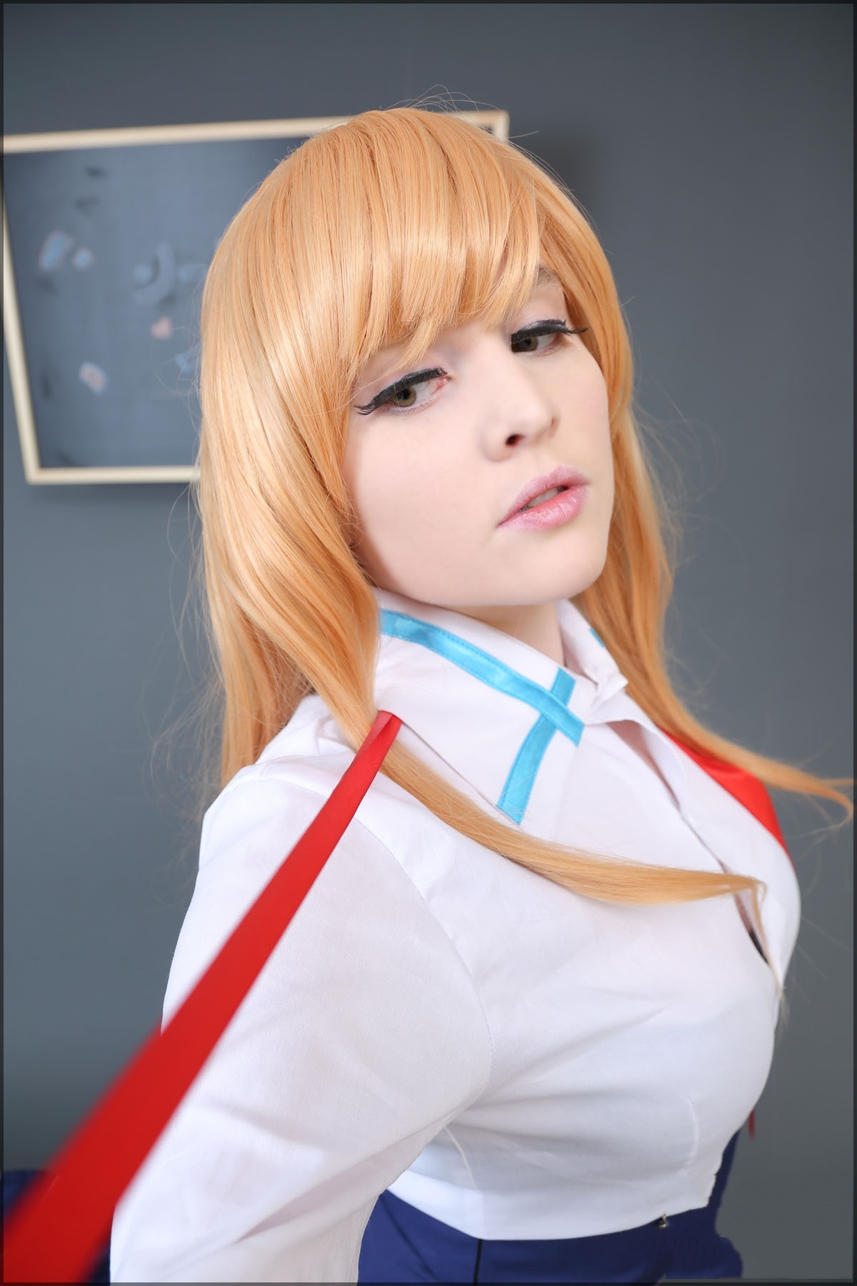 Foxy Cosplay - Yuuki Asuna Schoolgirl 25