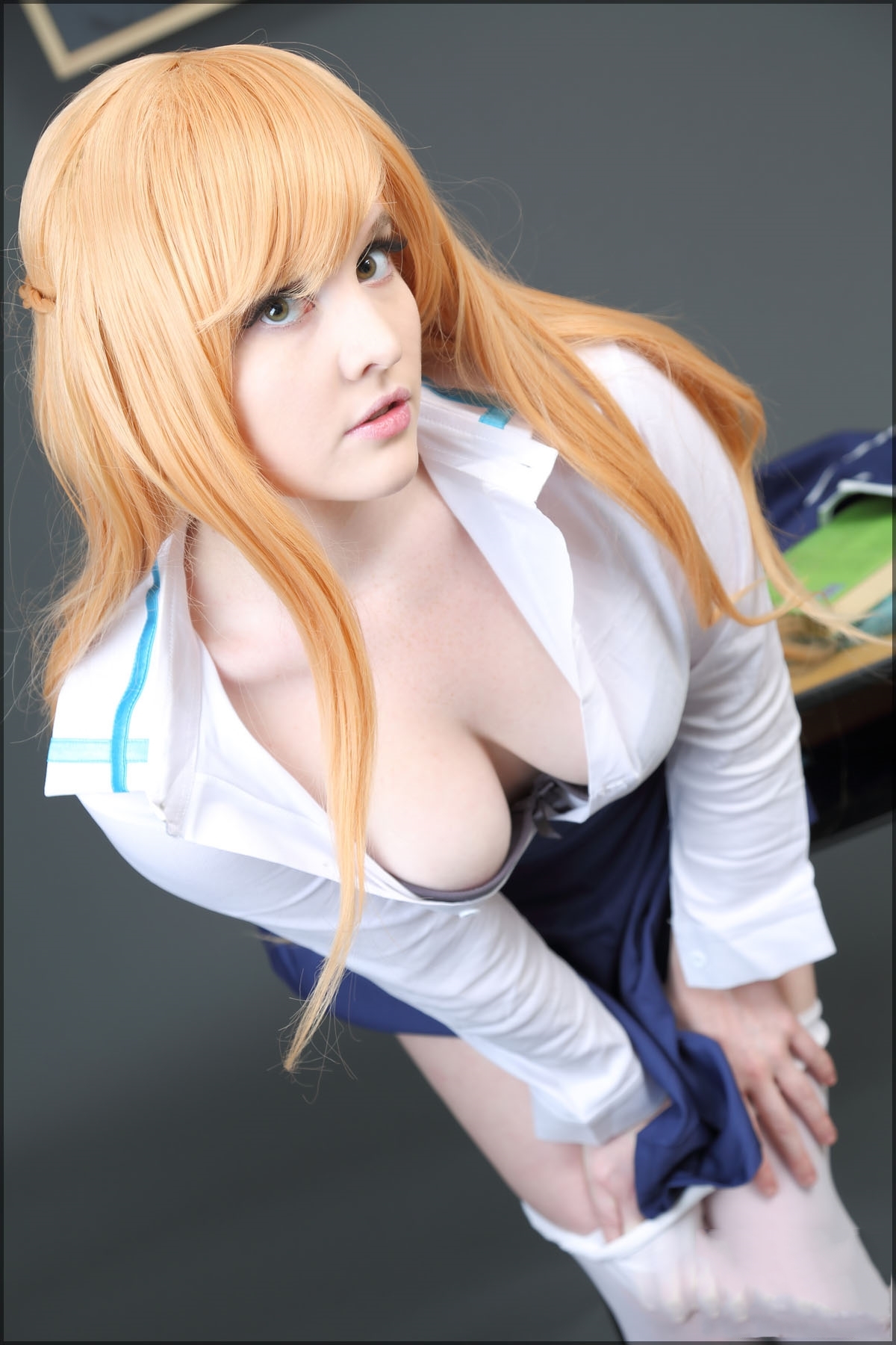 Foxy Cosplay - Yuuki Asuna Schoolgirl 33