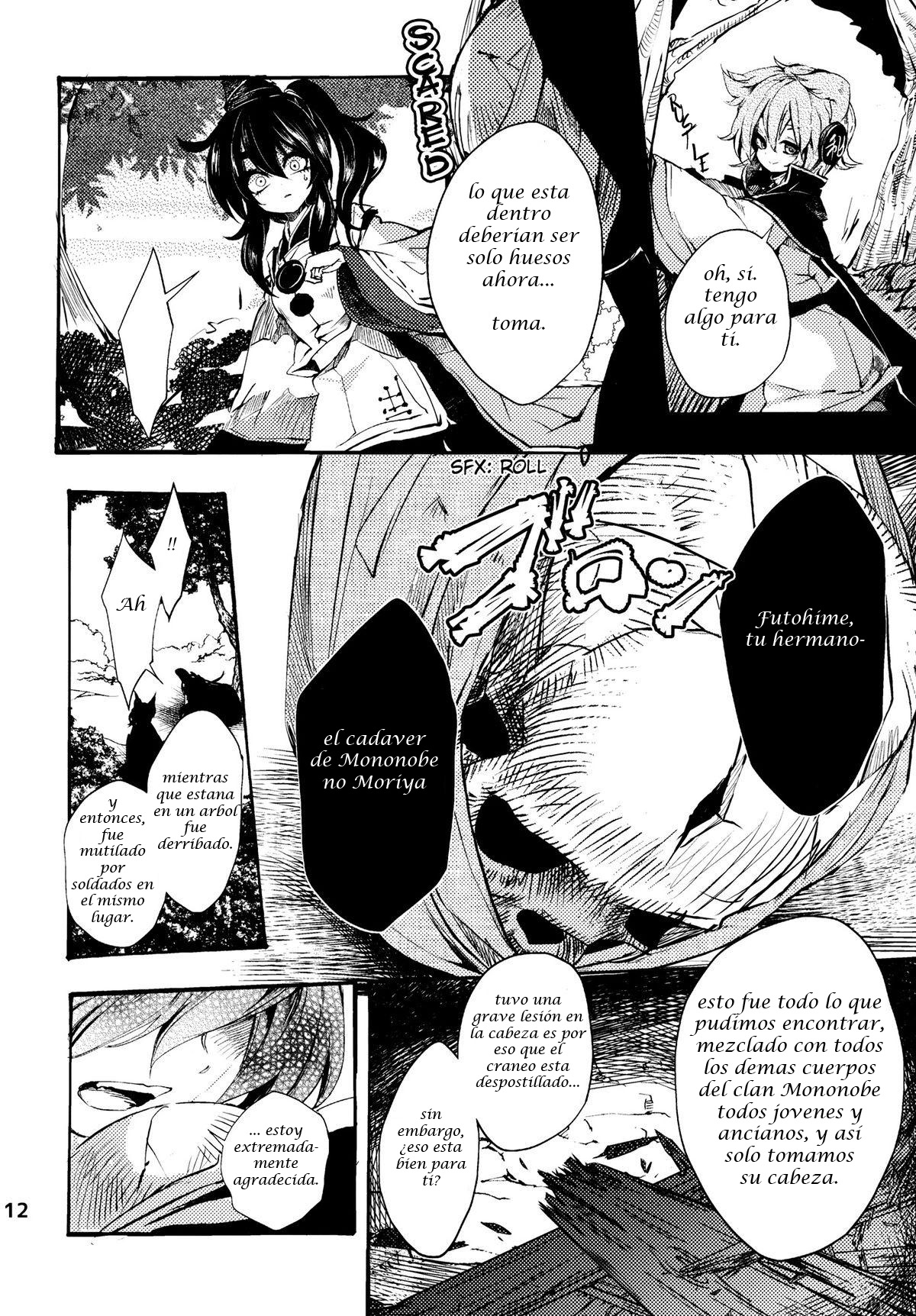 [Carcharias!] Soga no Tojiko Will Not Talk： Mononobe no Futo Writes a Narration (Fourth Part／Side Story) (Touhou Project) [Spanish] {Gamer_Darkness no Fansub} 10