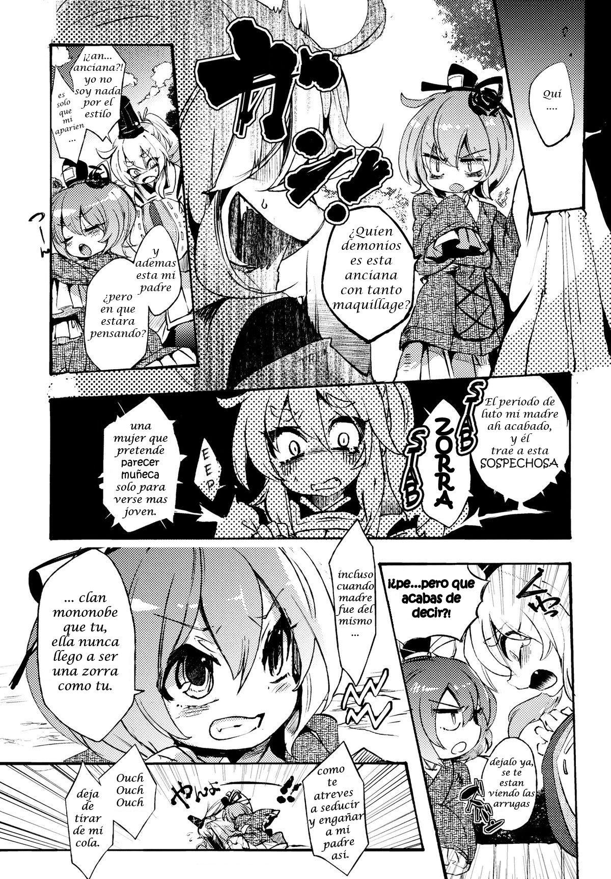 [Carcharias!] Soga no Tojiko Will Not Talk： Mononobe no Futo Writes a Narration (Fourth Part／Side Story) (Touhou Project) [Spanish] {Gamer_Darkness no Fansub} 2