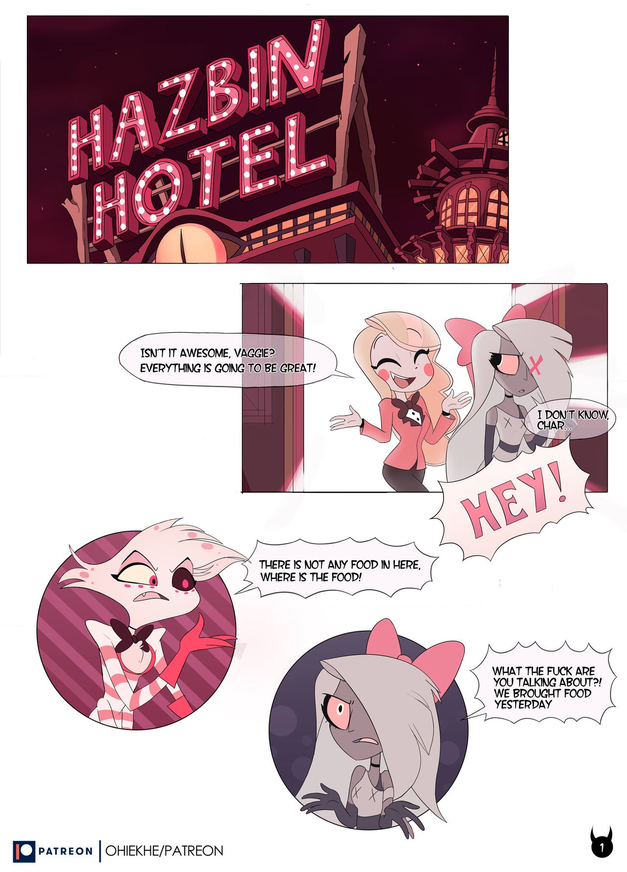 [Ohiekhe] The Deal (Hazbin Hotel) [Ongoing] 2