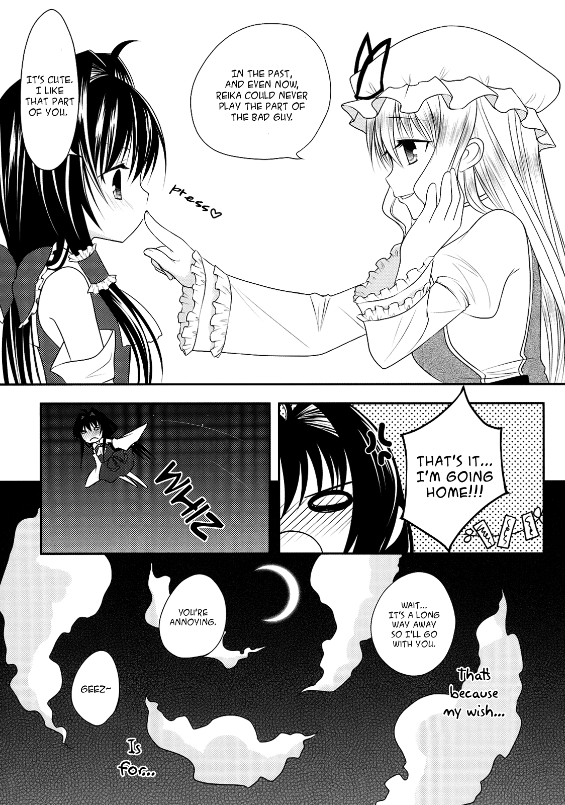 (Komachi 4) [Cube Sugar (Futaba Miwa)] Twinkle, twinkle, little star 3 (Touhou Project) [English] [Wings of Yuri] 28