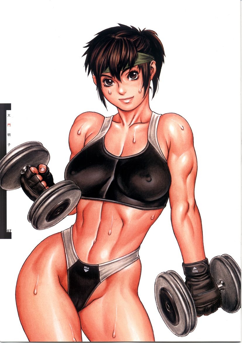 muscular girl part4 137