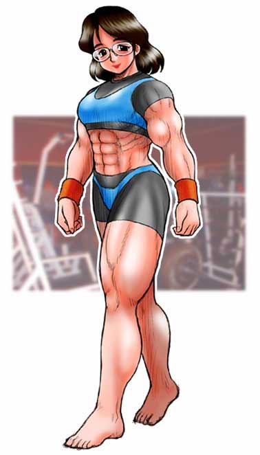 muscular girl part4 192