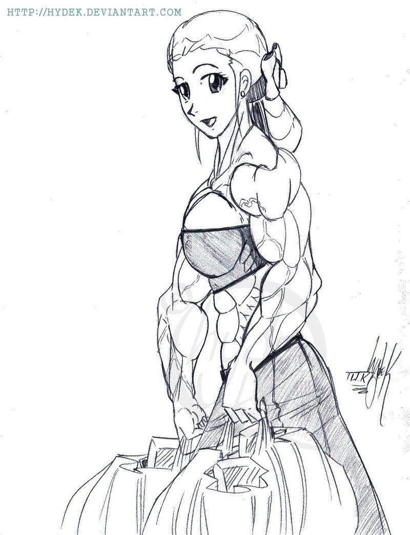 muscular girl part4 33