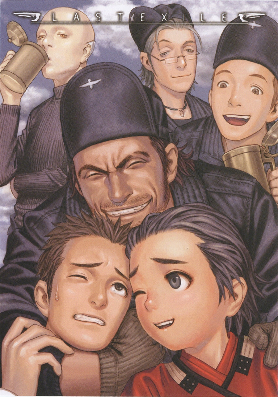 Last Exile - Region 2 DVD Post Card Set 9