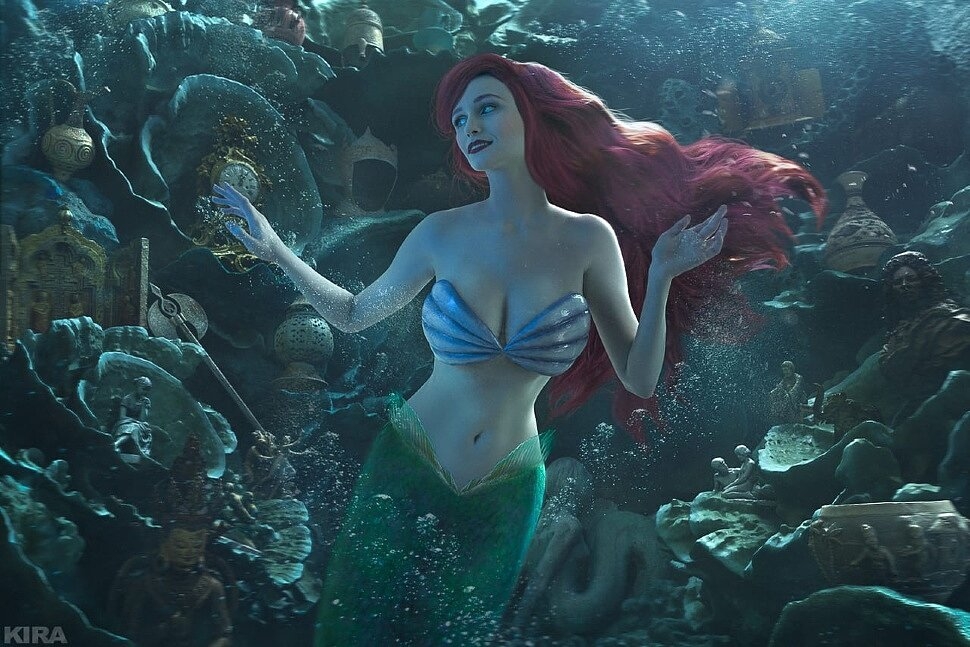 Ariel (The Little Mermaid) by Claire Sea 9