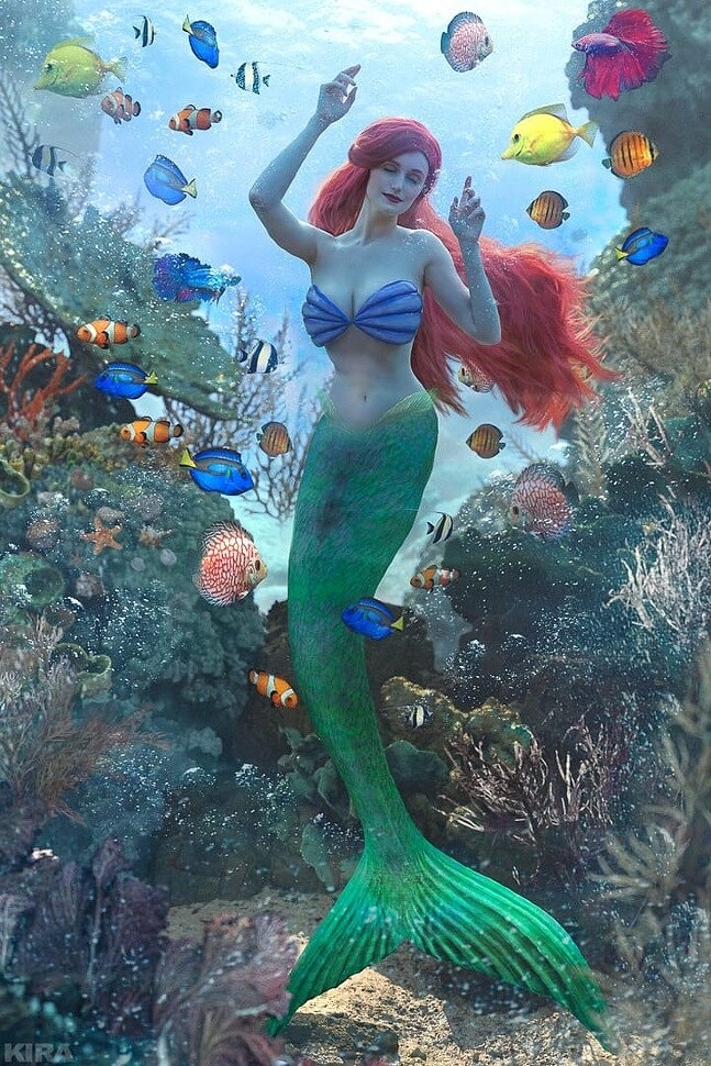 Ariel (The Little Mermaid) by Claire Sea 2