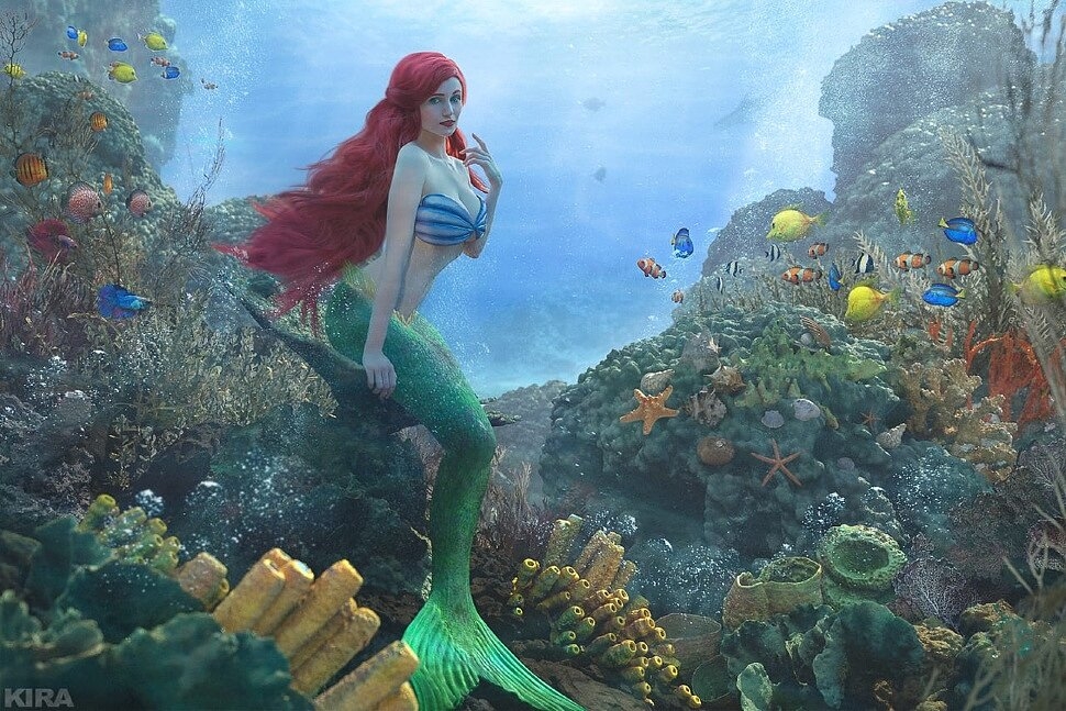 Ariel (The Little Mermaid) by Claire Sea 4