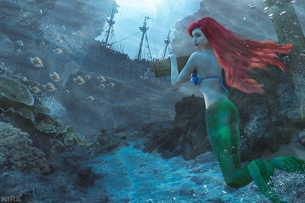 Ariel (The Little Mermaid) by Claire Sea 6