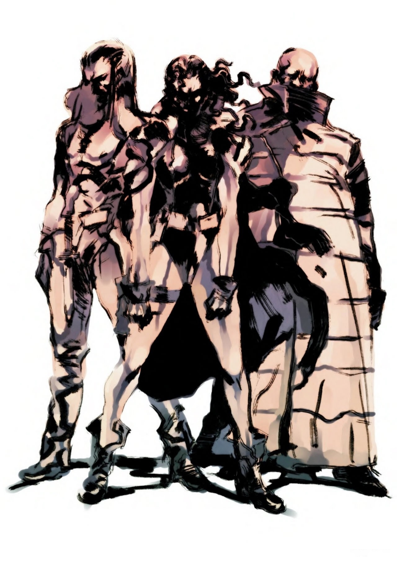 The Art of Metal Gear Solid I - IV - Gallery Works 101