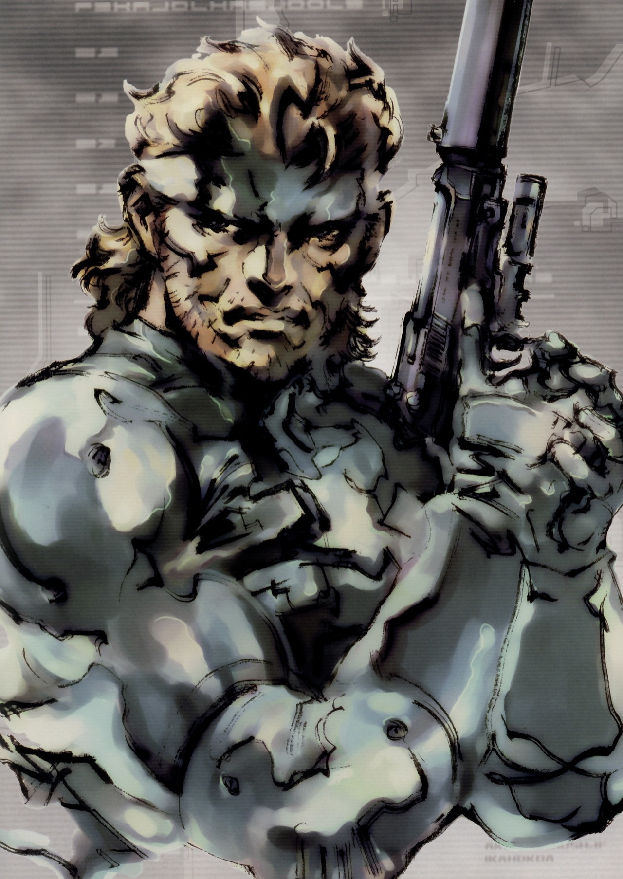 The Art of Metal Gear Solid I - IV - Gallery Works 131