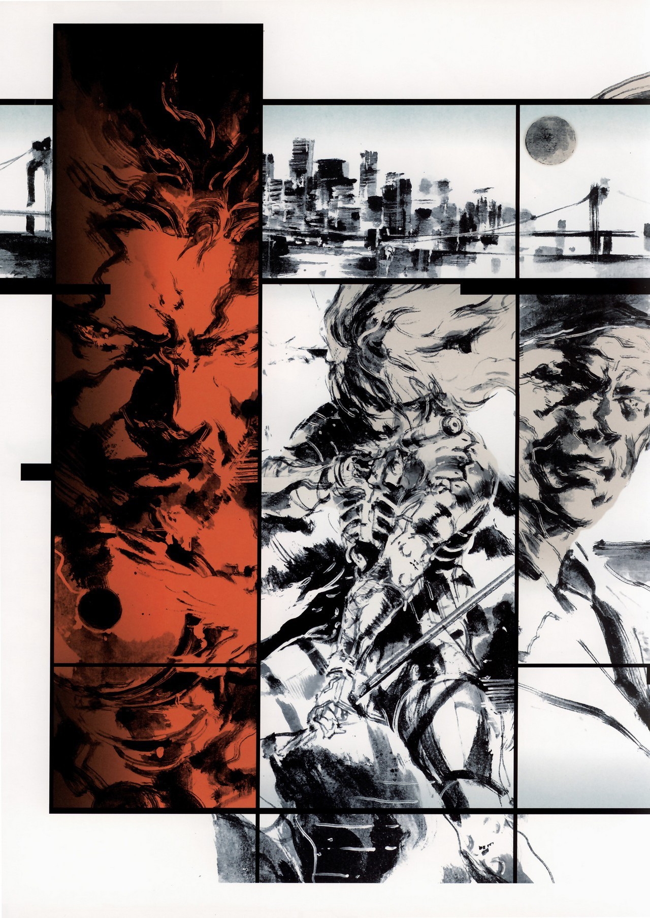 The Art of Metal Gear Solid I - IV - Gallery Works 136