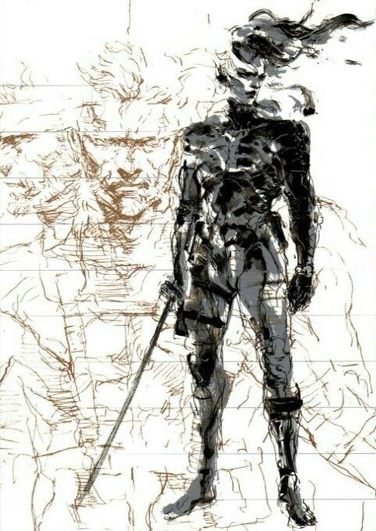 The Art of Metal Gear Solid I - IV - Gallery Works 138