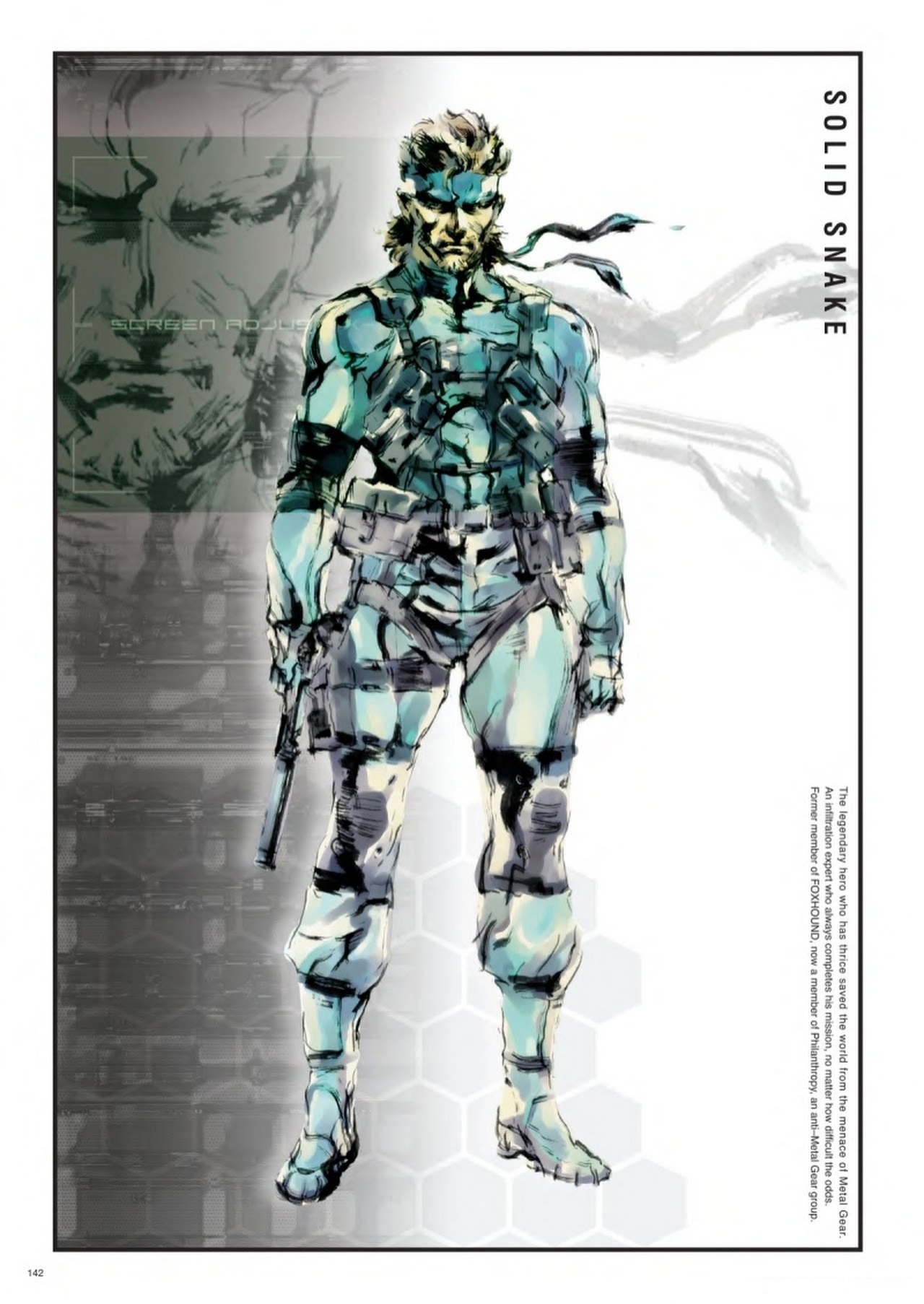 The Art of Metal Gear Solid I - IV - Gallery Works 140