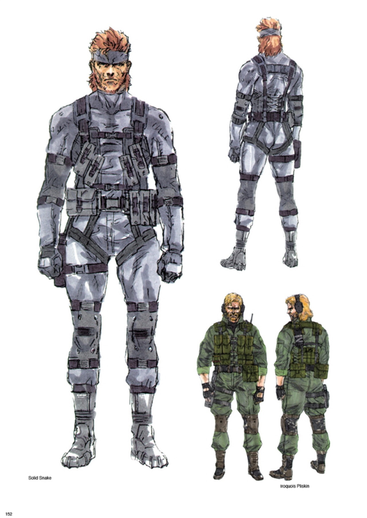 The Art of Metal Gear Solid I - IV - Gallery Works 148