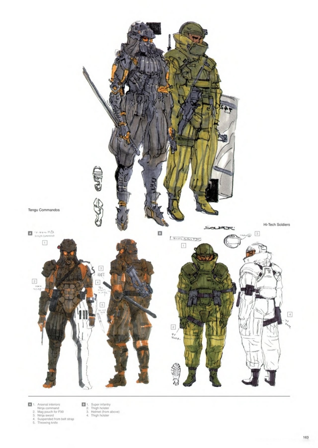 The Art of Metal Gear Solid I - IV - Gallery Works 151