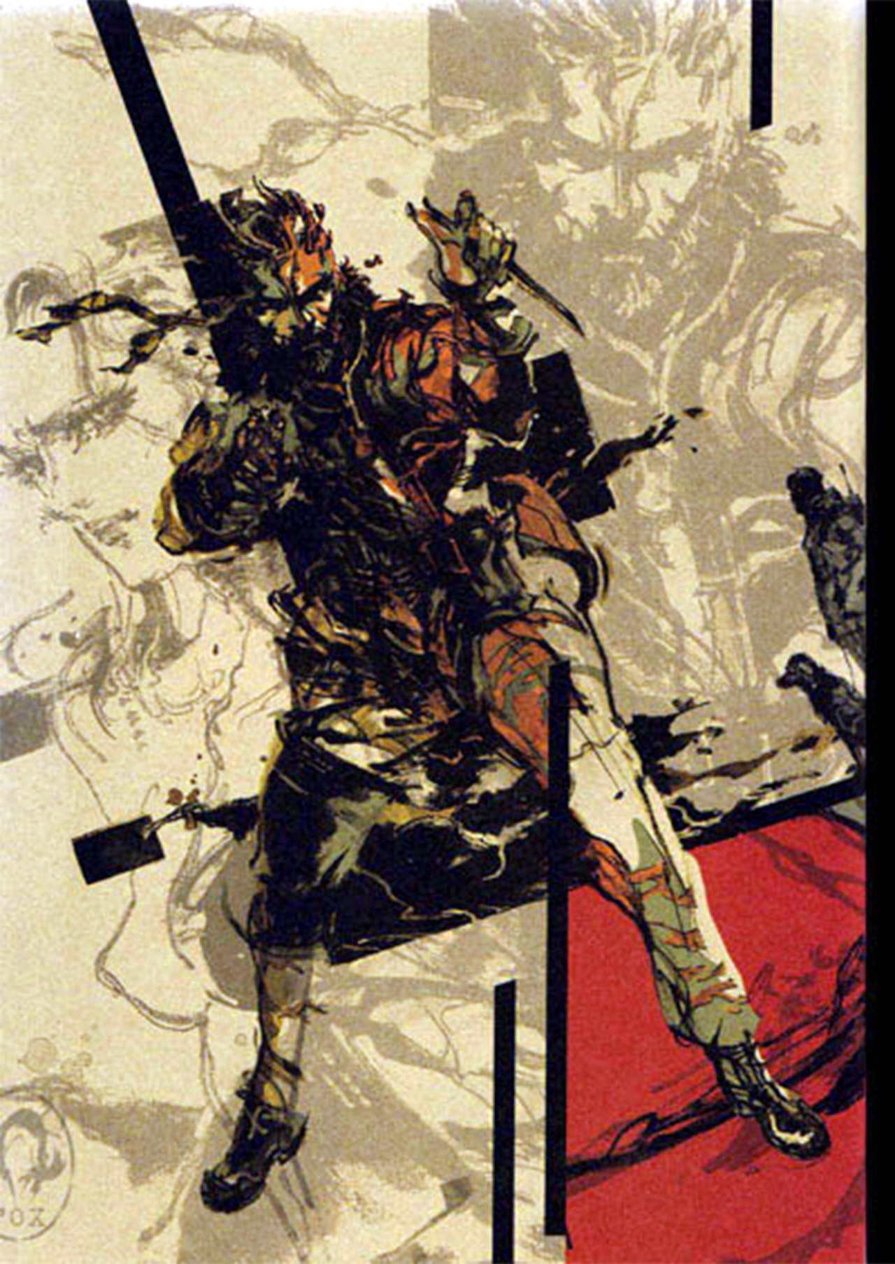 The Art of Metal Gear Solid I - IV - Gallery Works 158