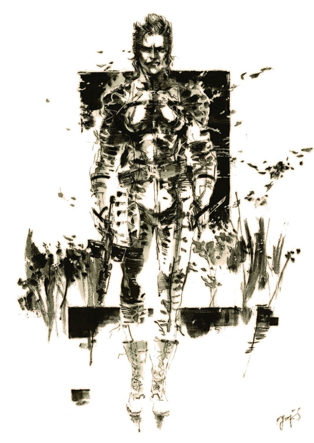 The Art of Metal Gear Solid I - IV - Gallery Works 184