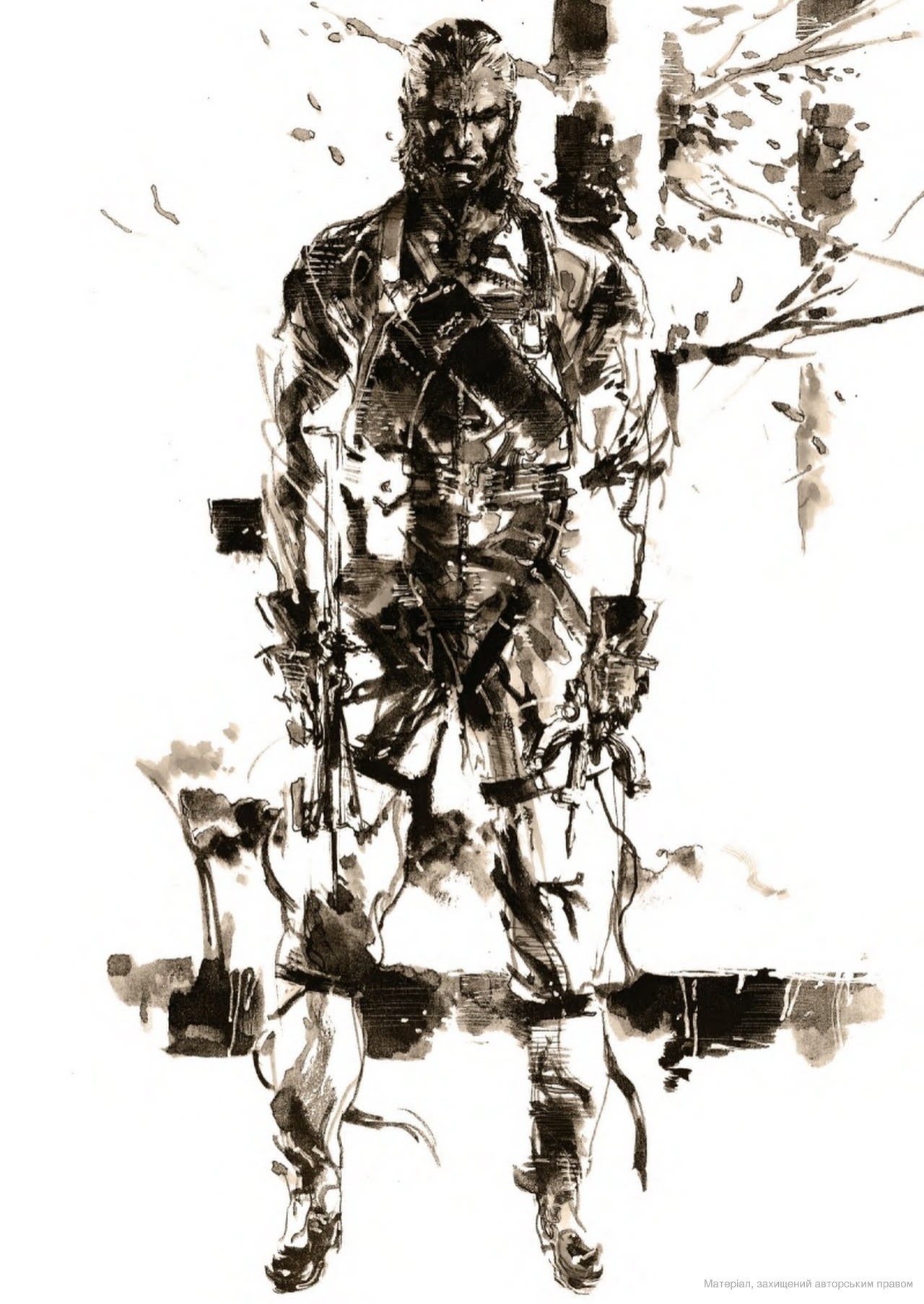 The Art of Metal Gear Solid I - IV - Gallery Works 188