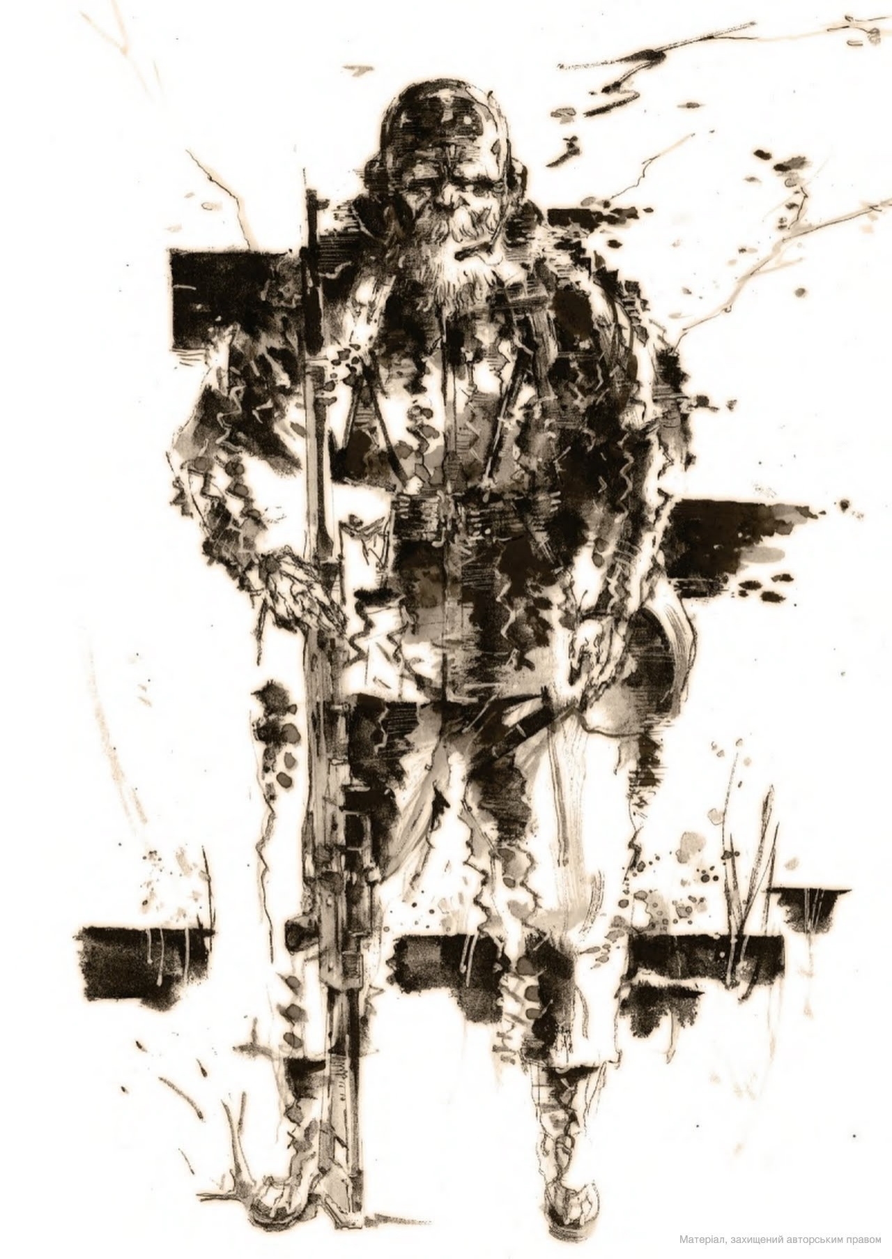 The Art of Metal Gear Solid I - IV - Gallery Works 190