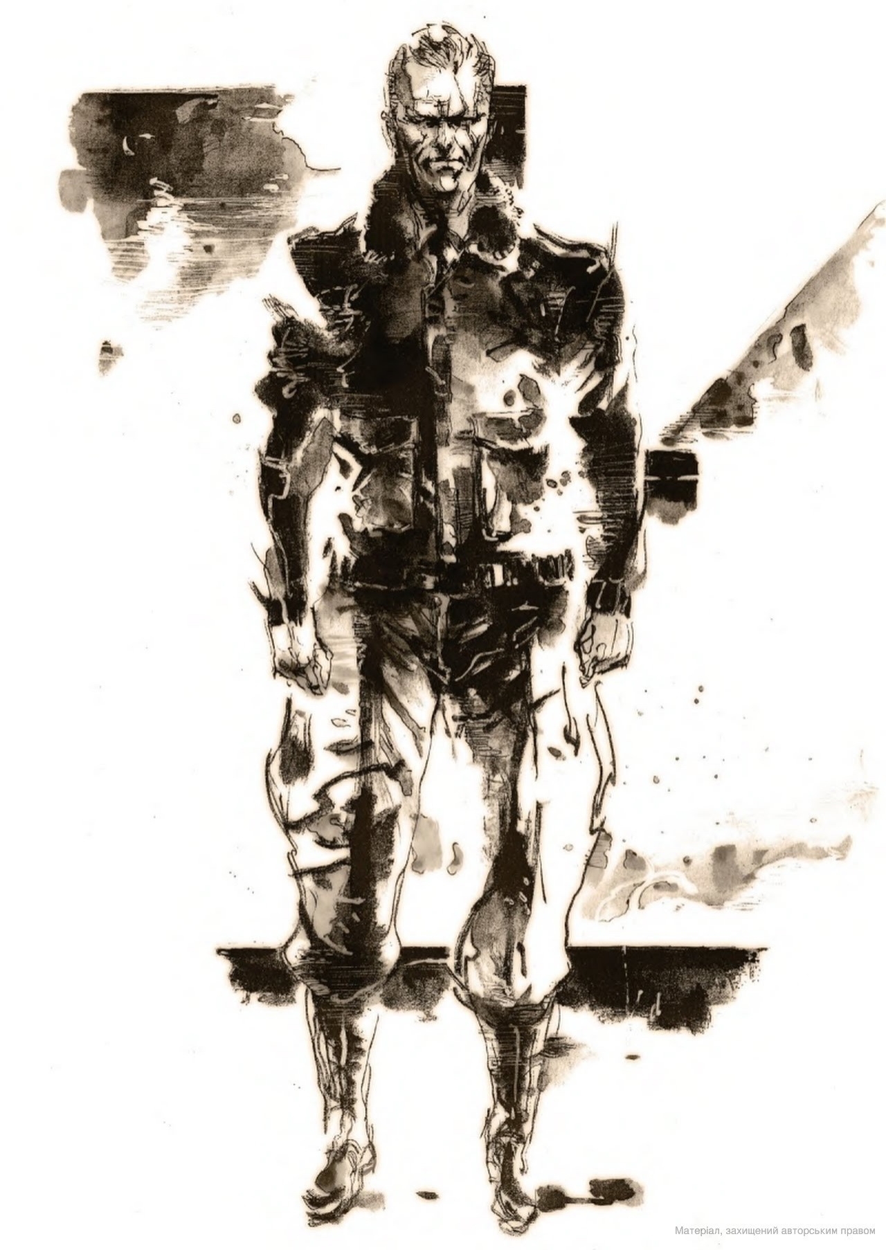 The Art of Metal Gear Solid I - IV - Gallery Works 202