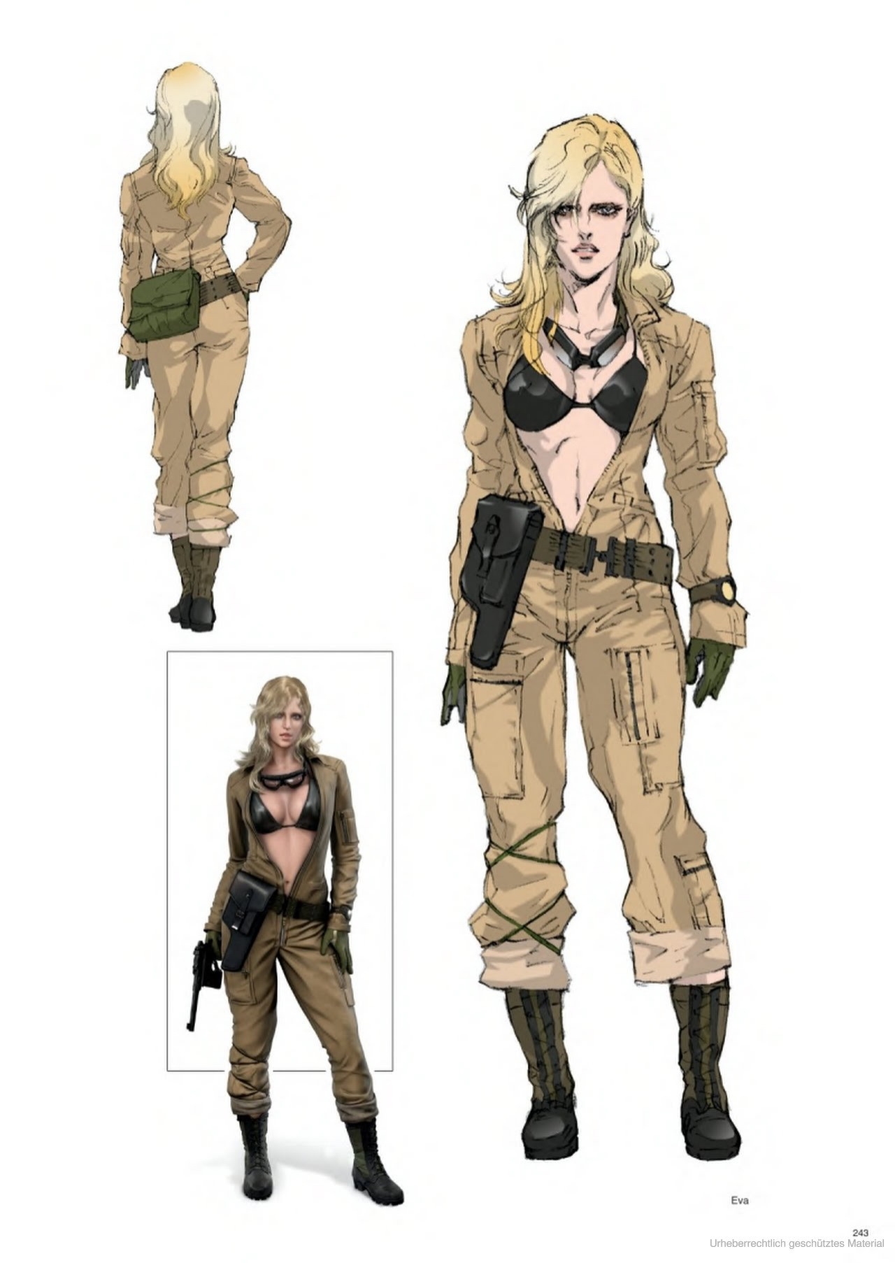 The Art of Metal Gear Solid I - IV - Gallery Works 218