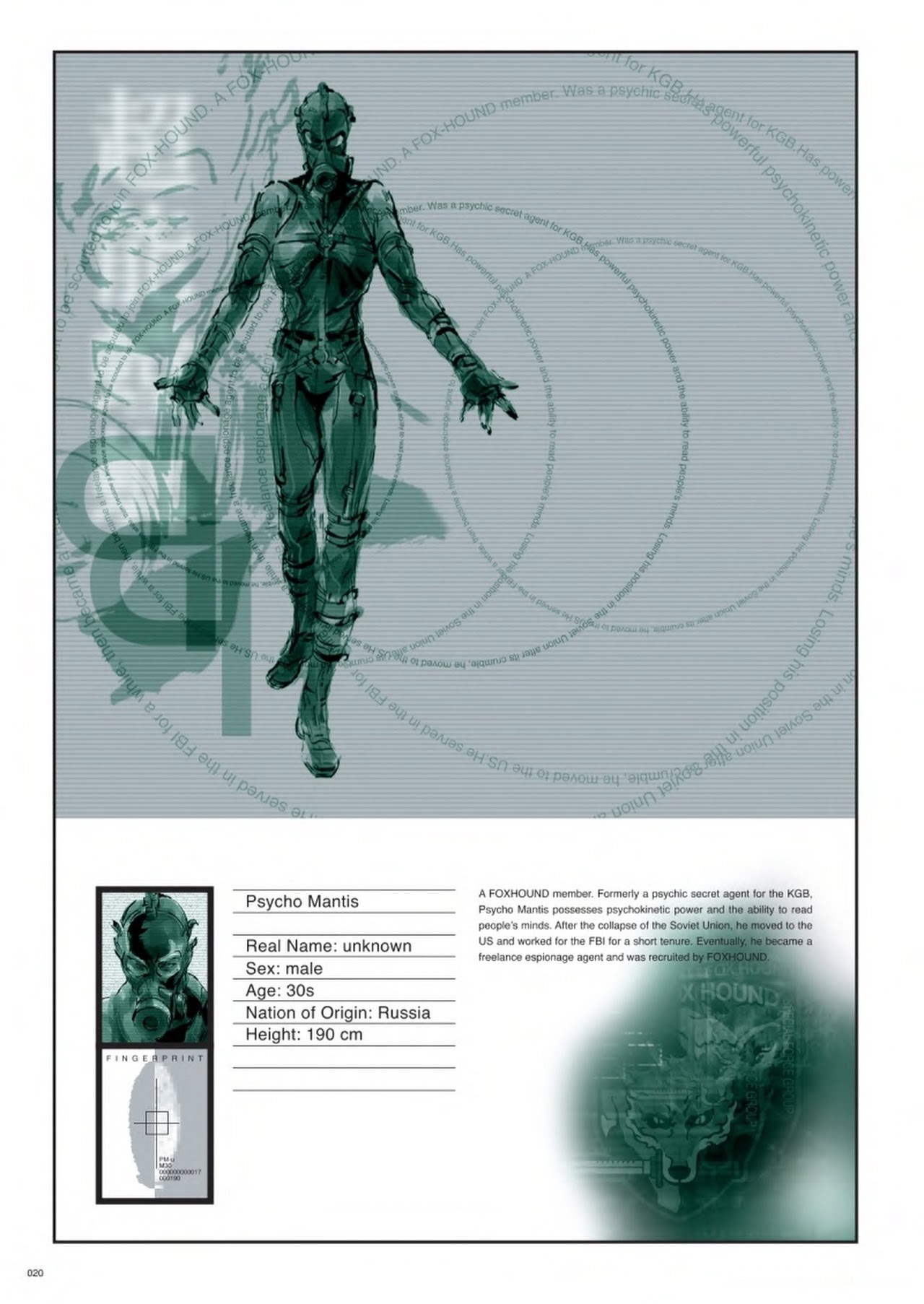 The Art of Metal Gear Solid I - IV - Gallery Works 22