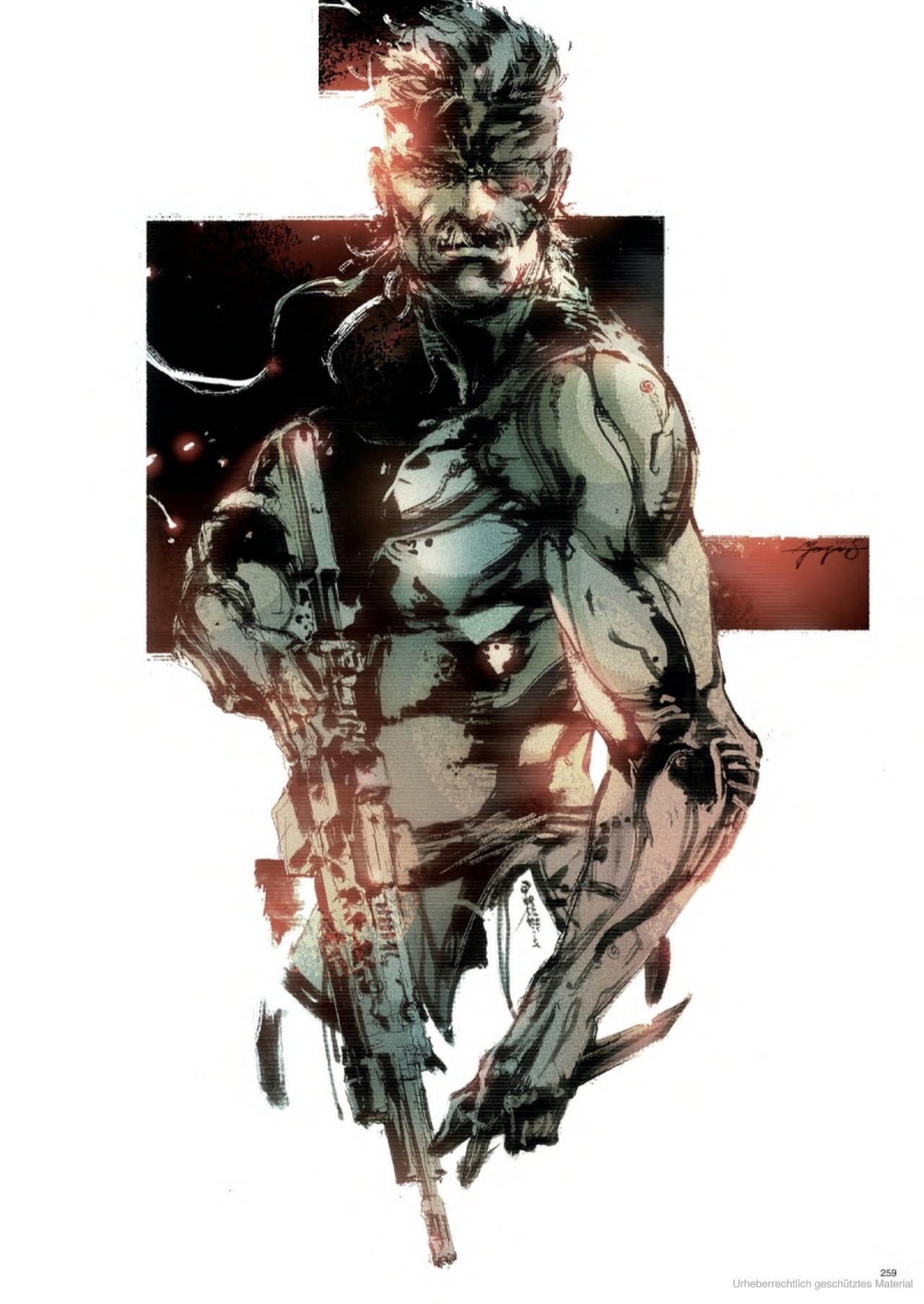 The Art of Metal Gear Solid I - IV - Gallery Works 231