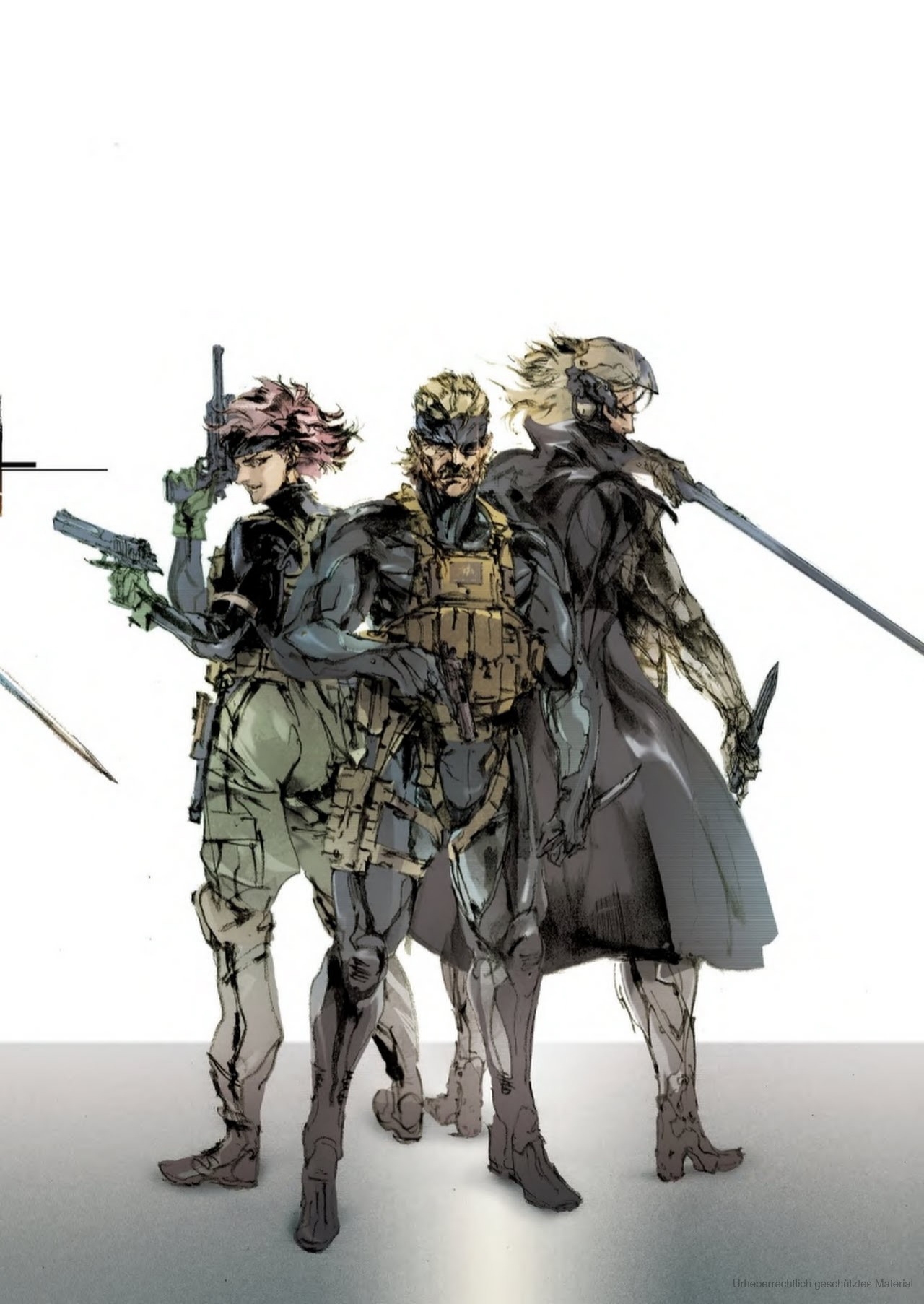 The Art of Metal Gear Solid I - IV - Gallery Works 234